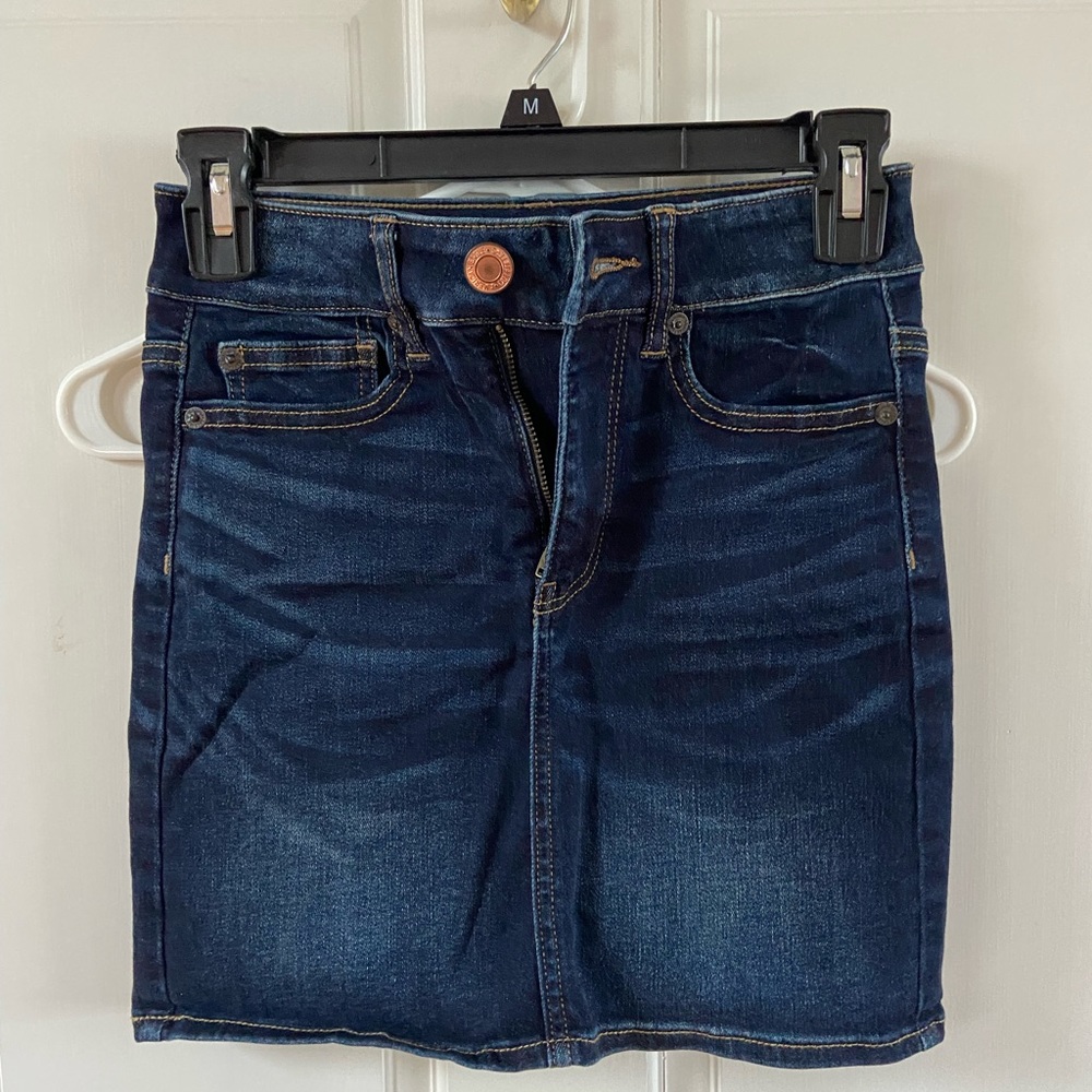 Denim skirt